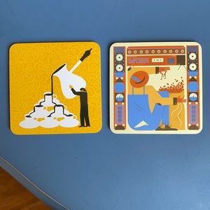 Nespresso collectible coasters